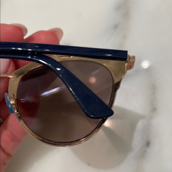 Dior so real rose Gold Reflective Sunglasses - Picture 4 of 7